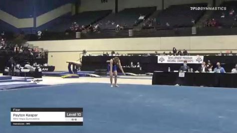 Payton Kasper - Floor, Mini-Hops Gymnastics - 2021 USA Gymnastics Development Program National Championships