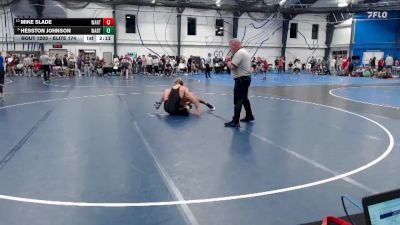 Elite 174 lbs Cons. Semi - Hesston Johnson, Wartburg vs Mike Slade, Wartburg