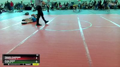 80 lbs Round 2 (10 Team) - Travis Chapman, Neighborhood WC vs Evan Root, Jacket WC