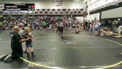 45/50 Round 2 - Ruby Hynick, Cobra Wrestling Club vs Lola McAllister, Cobra Wrestling Club