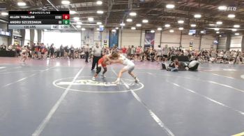 126 lbs Rr Rnd 1 - Allen Tebalan, CCWC Blue vs Andrij Szczesniuk, Kraken Black