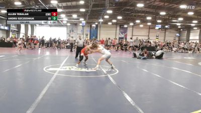 126 lbs Rr Rnd 1 - Allen Tebalan, CCWC Blue vs Andrij Szczesniuk, Kraken Black