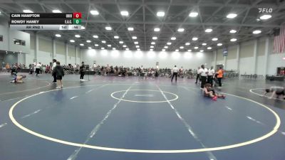 70 lbs Rr Rnd 1 - Cain Hampton, Ohio Titan Red - EL vs Rowdy Haney, Elite Athletic Club - EL