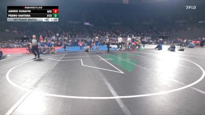 3A Boys 126 lbs 1st Place Match - Pedro Santana, Nyssa Boys vs Andrei Donayri, Harrisburg Boys