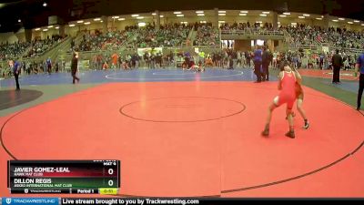 77 lbs Champ. Round 1 - Javier Gomez-leal, Hawk Mat Club vs Dillon Regis, Askeo International Mat Club