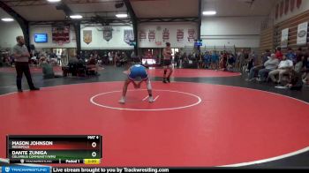 145 lbs Round 4 - Dante Zuniga, Columbus Community/WMU vs Mason Johnson, Mediapolis