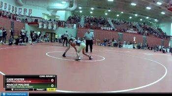 100 lbs Cons. Round 3 - Marcus Malone, Red Cobra Westling Academy vs Cade Foster, New Haven Wrestling Club