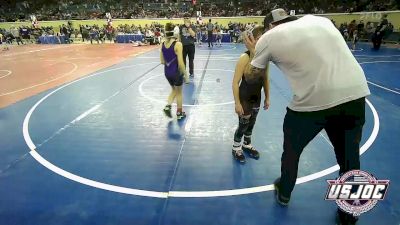 85 lbs Semifinal - Zaybri Curiel, West Texas Grapplers vs Holly Eason, Derby Wrestling Club