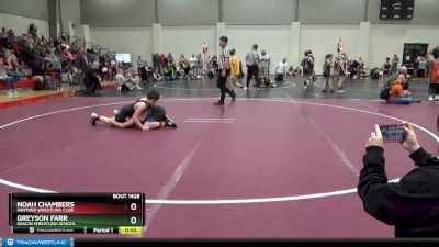 120 lbs Cons. Round 3 - Greyson Farr, Gracin Wrestling School vs Noah Chambers, Panther Wrestling Club