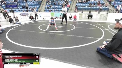 52 lbs Round 3 - Damon Greenlee, Garden City vs Jett Houlden, Team Haysville Wrestling Club