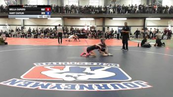 107Red lbs Rr Rnd 3 - Bella Caputo, Port Jervis vs Hart Caitlin, Shenendehowa