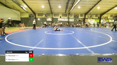 136-142 lbs Rr Rnd 1 - Dominic Reynoso, Nixa Youth Wrestling vs Ronin Serrano, Rogue Warrior Wrestling