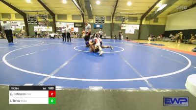 130 lbs Rr Rnd 5 - Donny Johnson, Young Viking Warriors vs Isaac Tellez, Rogue Warrior Wrestling