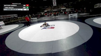 53 lbs Champ. Rd Of 32 - Matthew Gamboa, Wright Wrestling Academy vs Eric Holley, CORE Wrestling