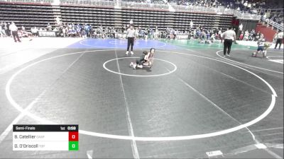 54 lbs Semifinal - Benjamin Catellier, Casper WC vs Dallas O'Driscoll, Top Of The Rock WC