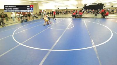 61 lbs Semis - Paulo Valdez, High Desert Wrestling Club vs Manuel Martir, Community Youth Center - Concord Campus Wrestling