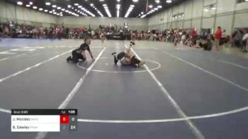 72 lbs Rr Rnd 4 - Jaxon Moralez, NM Gold 12U vs Brycen Dawley, POWA