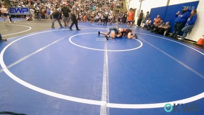 119 lbs Rr Rnd 2 - Carson Osburn, Vinita Kids Wrestling vs Ethan M Gregory, Grove Takedown Club