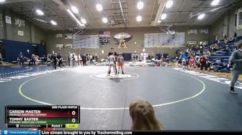 108 lbs 2nd Place Match - Carson Masten, Punisher Wrestling Company vs Tommy Baxter, Punisher Wrestling Company