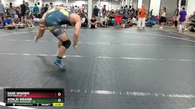 165 lbs Round 2 (4 Team) - Gage Wiggins, Team Shutt GT vs Konlin Weaver, Flickr Boyz Batarangs