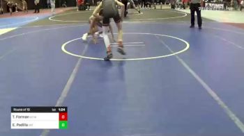 88 lbs Round Of 16 - Tobey Forman, Nevada Elite vs Ethan Padilla, Team Quest