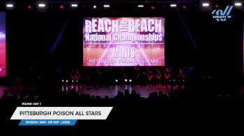 Pittsburgh Poison All Stars - Minis [2025 Mini - Hip Hop - Large Day 1] 2025 ACDA Reach the Beach Dance Grand National & NCA Beach Bash