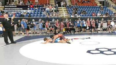 113 lbs Champ. Rd Of 128 - Felix Morales, Texas vs Brycen Kothenbeutel, Minnesota