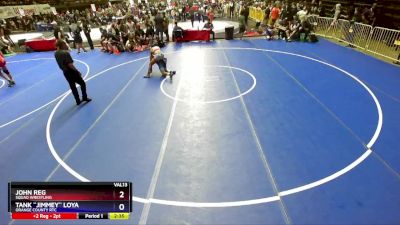 144 lbs Cons. Round 1 - John Reg, Squad Wrestling vs Tank ``Jimmey`` Loya, Orange County RTC