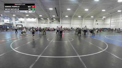 81 lbs Round Of 32 - Samuel Parrillo, Westerly vs Micah Naylor Jr, Grizzlies Wrestling Academy