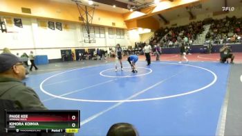 165 lbs Round 2 - Paige Kee, Window Rock vs Kimora Koinva, Hopi