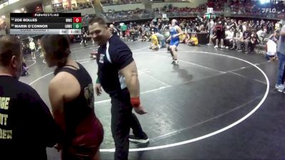 138 lbs Cons. Round 1 - Marin O`Connor, Little Hammers Wrestling Club vs Zoe Bolles, Wayne Wrestling Club