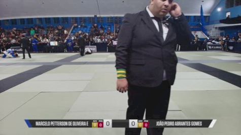 MARCELO PETTERSON DE OLIVEIRA E vs JOÃO PEDRO ABRANTES GOMES 2026 Carlson Gracie