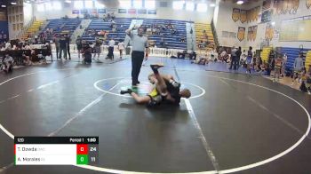 120 lbs Round 7 (8 Team) - Antonio Morales, Eagle Empire vs Tommy Dowda, Oviedo WC