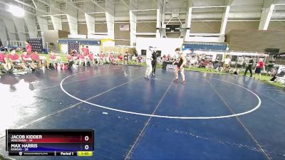 157 lbs Round 3 (8 Team) - Jacob Kidder, Wisconsin vs Max Harris, Kansas