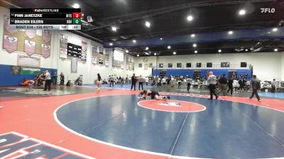 120 Boys Cons. Round 3 - Braden Eilers, Rancho Buena Vista vs Finn Janetzke, Mt Carmel