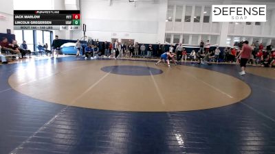 149 lbs Round Of 16 - Jack Marlow, Pittsburgh - UNATT vs Lincoln Gregersen, Air Force
