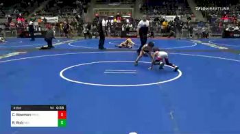 43 lbs Semifinal - Channing Bowman, Prodigy WC vs Rocky Ruiz, Red Wave Wrestling