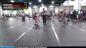 210 lbs Round 2 (8 Team) - Caleb Tyler, PA Alliance Red vs Kevin Oswalt, Mayfield Mat Academy