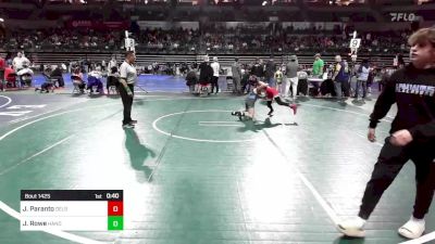 80 lbs Round Of 16 - Jax Paranto, Delsea vs Jake Rowe, Hanover Park