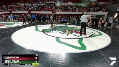 190 lbs Round 2 (8 Team) - Colton Tucker, Canyon vs Roman Rabago, Fort Worth Benbrook