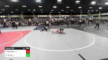 138 lbs Round Of 128 - Gunner Benedict, Wright Wr Acd vs Shawn Torres, Silverback WC