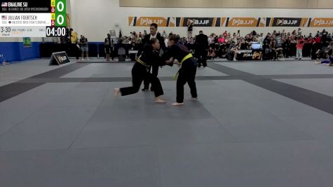 EMALINE SU vs JILLIAN FORFTSCH 2026 PBJJF Pan American Jiu-Jitsu Championships