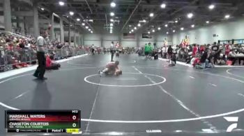 80 lbs Quarterfinal - Chaseton Courtois, WR- Topeka Blue Thunder vs Marshall Waters, Greater Heights