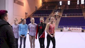 Team Canada Full Warmup, Training Day 2 - 2018 City of Jesolo Trophy