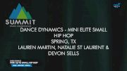 Dance Dynamics - Mini Elite Small Hip Hop [2025 Mini - Hip Hop - Small Semis] 2025 The Dance Summit