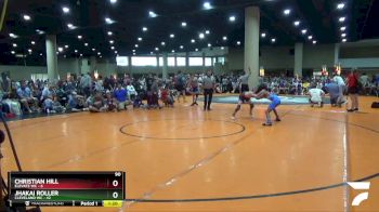 90 lbs Quarters & Wb (16 Team) - Jhakai Roller, Cleveland WC vs Christian Hill, Elevate WC