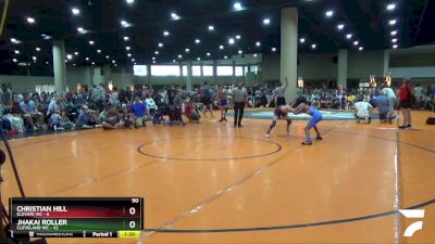 90 lbs Quarters & Wb (16 Team) - Jhakai Roller, Cleveland WC vs Christian Hill, Elevate WC