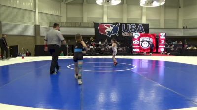 10U Girls - 67 lbs Cons. Round 2 - Clara Coombs, Ohio vs Dixie Beasley, Tennessee