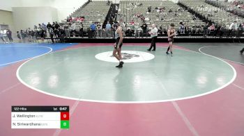 122-H lbs Consi Of 16 #1 - Jaton Wellington, Elite Wrestling vs Nelith Siriwardhana, Este Built