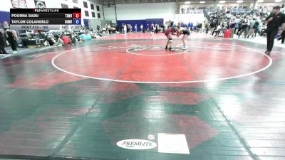 160 lbs Champ. Round 2 - Taylor Colangelo, Colorado Mesa University vs Poorna Babu, Texas Woman`s University